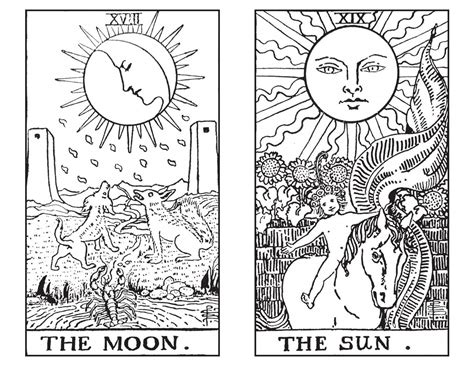 Tarot Coloring Pages