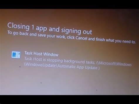 Task Host Window: Automatic App Update Guide and Troubleshooting Tips