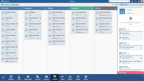 Task and Activity Management Crm