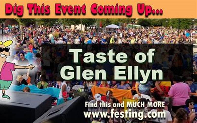 Taste Of Glen Ellyn Tickets