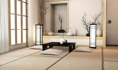 Tatami in Japanese Living Room