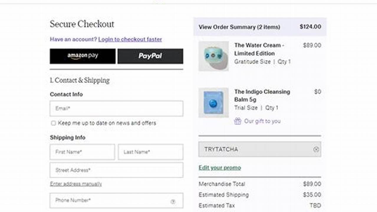 Tatcha Coupon Code 2024