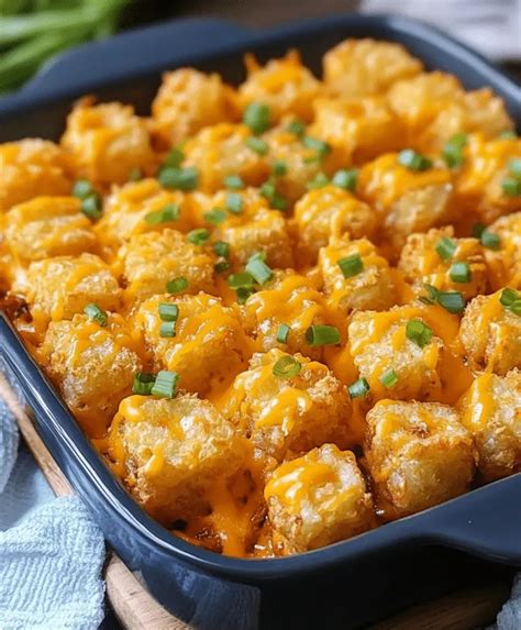 Tater Tot Recipe With Cheese