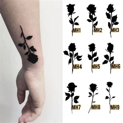 Tato Mawar Hitam