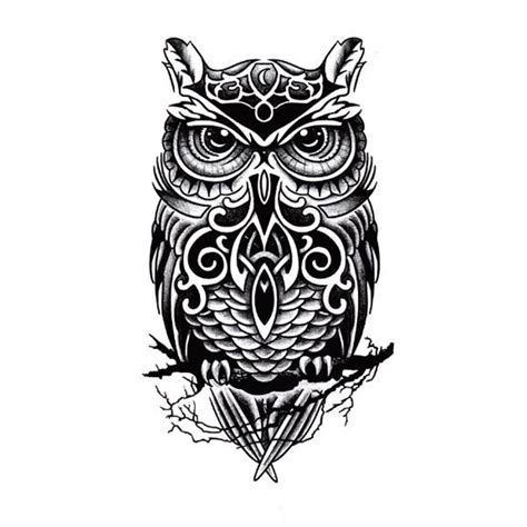 Tato Simple Burung Hantu
