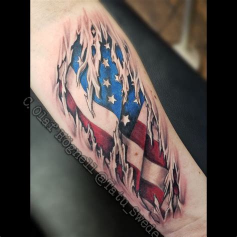 Top 89 American Flag Sleeve Tattoo Ideas [2021
