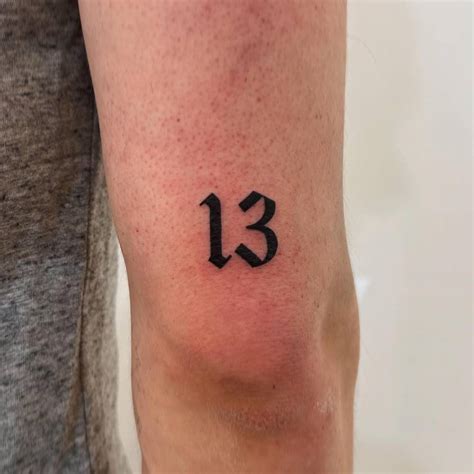 101 Amazing Number Tattoo Ideas You Need to See! in 2021