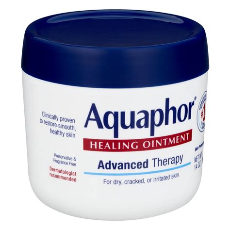 Aquaphor Healing Ointment Advanced Therapy 14 OZ Dry
