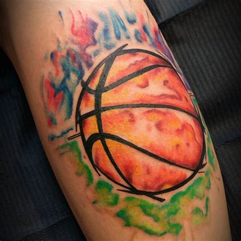 45+ Best Basketball Tattoos Designs & Meanings — Famous