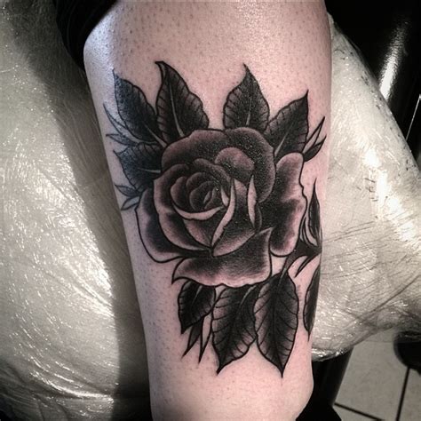 UPDATED 35 Beautiful Black Rose Tattoo Designs (August 2020)