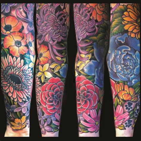 40 Beautiful Color Tattoo Designs Ideas