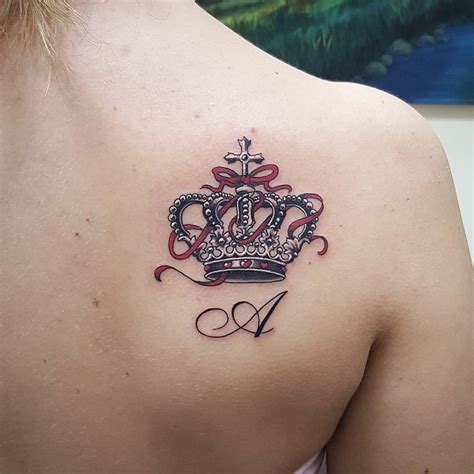 55 Best King And Queen Crown Tattoo Designs & Meanings