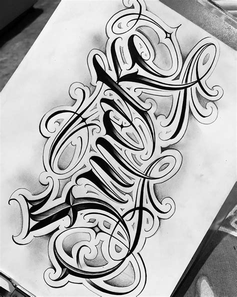 Calligraphy Tattoo Fonts Generator Design Pictures