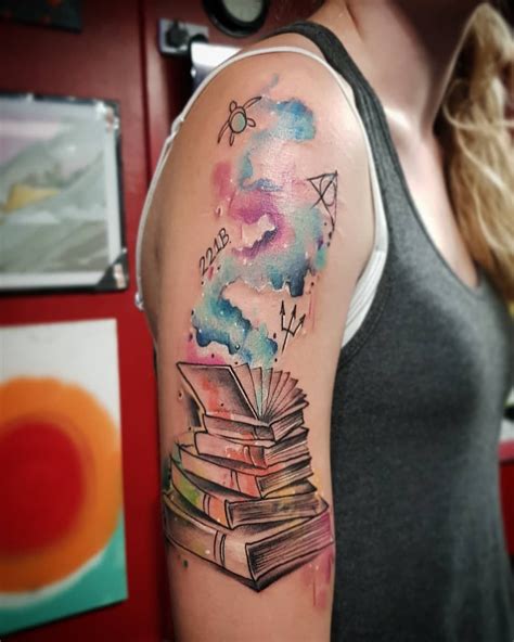 Aweinspiring Book Tattoos for Literature Lovers KickAss
