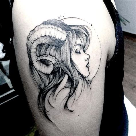 Aries Tattoo Ideas for Men and Women Design Inspirations