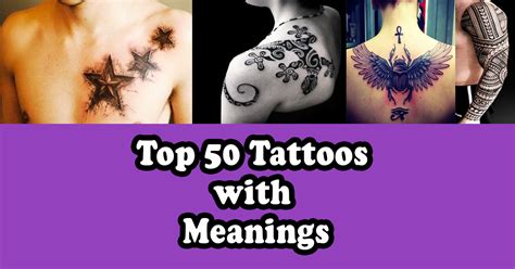 Symbol Tattoos List of Tattoo Ideas That Mean Something