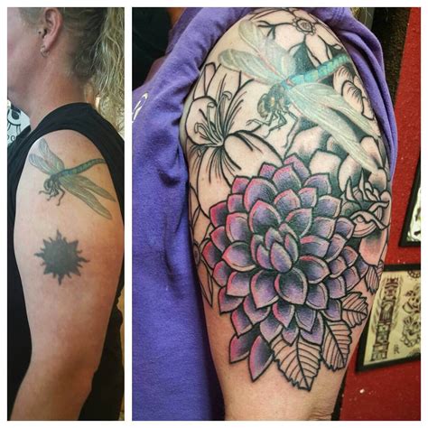 Covering Old Tattoos. 10 Impressive Tattoo Cover Ups