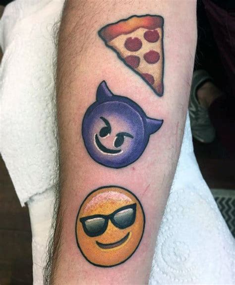 Emoji Tattoos Like 'em or Not, They're Here to Stay