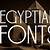 Tattoo Fonts Egyptian
