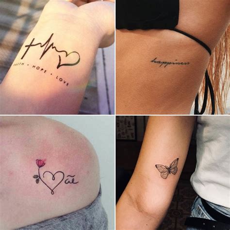 25 Cute Small Feminine Tattoos for Women 2020 Tiny