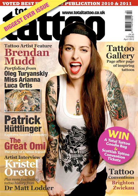 Tattoo Artist Magazine 30 Bardadim Tattoo.