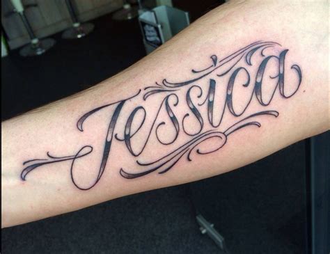 Tattoo Name Jessica