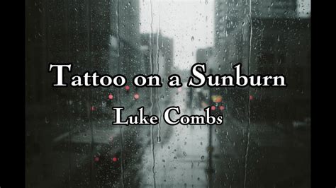 Tattoo On A Sunburn Lyrics