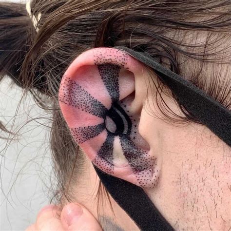25 Ear Tattoos You Are Going to Love