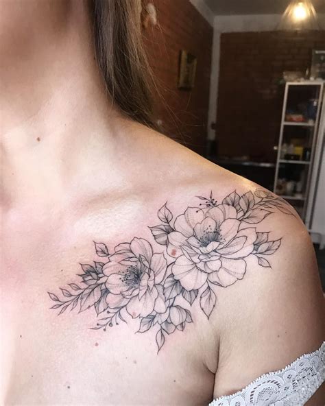 ryleeaira Feminine shoulder tattoos, Shoulder tattoos