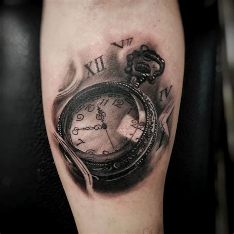 125+ Timeless Pocket Watch Tattoo Ideas A Classic and