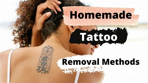 Laserless Tattoo Removal Natural tattoo removal, Tattoo