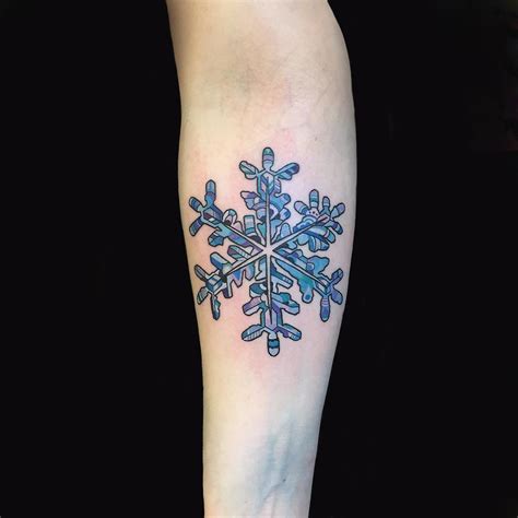 40 Snowflake Tattoos Snow flake tattoo, Elbow tattoos