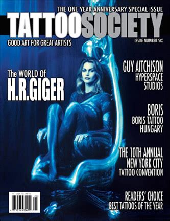 Tattoo Society Magazine Subscription