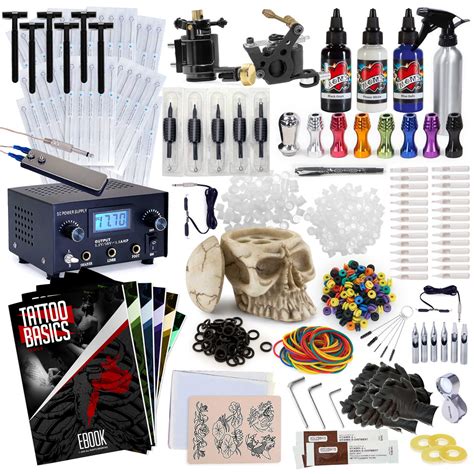 Tattoo kits with aluminum case Tattoo kits for sale