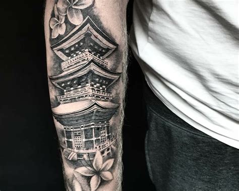 Pin by Leandro Fs on Pagoda Temple Tattoo references