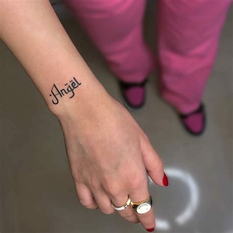 Tattoo Angel Name