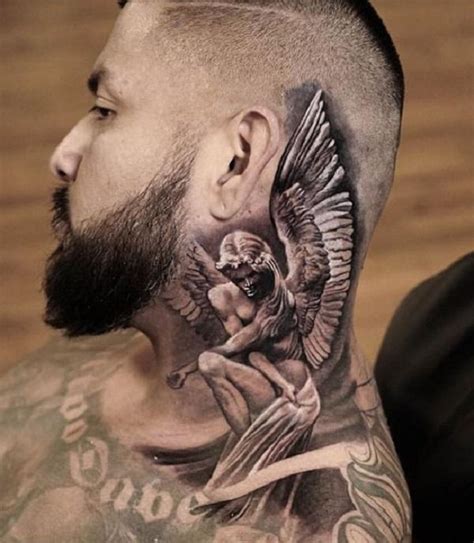 Tattoo Angel Neck