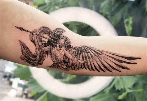 Tattoo Angel Warrior