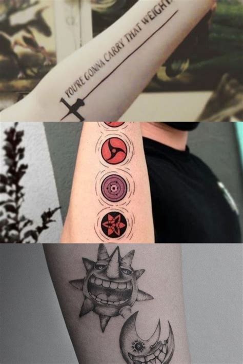 Tattoo Anime Symbols