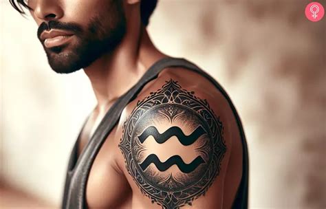 Tattoo Aquarius Symbol