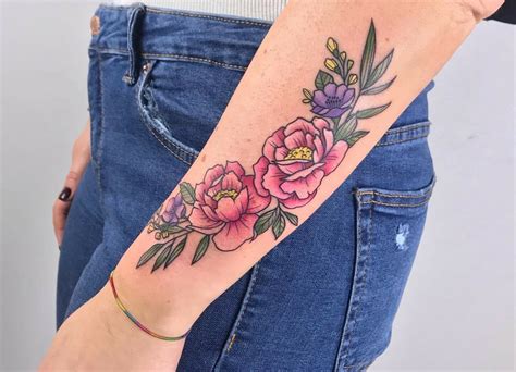 Tattoo Arm Flower