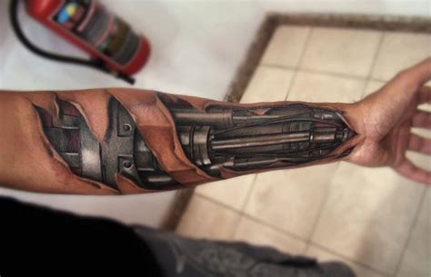 Tattoo Bionic Arm