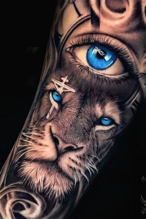 Tattoo Blue Eyes