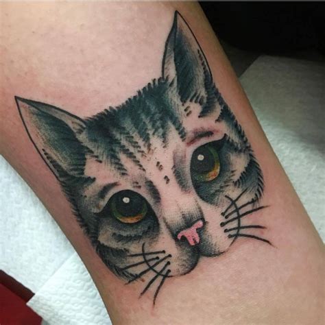 Tattoo Cat Face