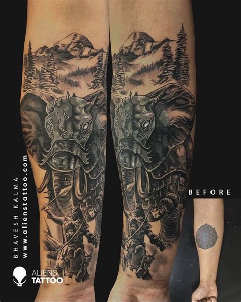 Tattoo Cover Up Dark