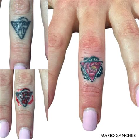 Tattoo Cover Up For Ring Finger