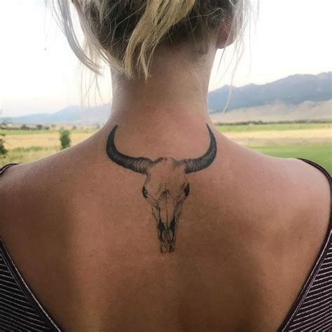 Tattoo Cow Skull