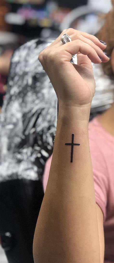 Tattoo Cross Wrist