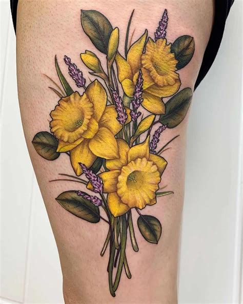Daffodil Tattoos Explained Myths, Meanings & More
