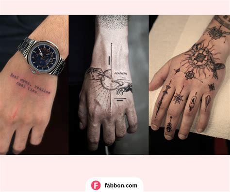 Tattoo Design For Mens Hand